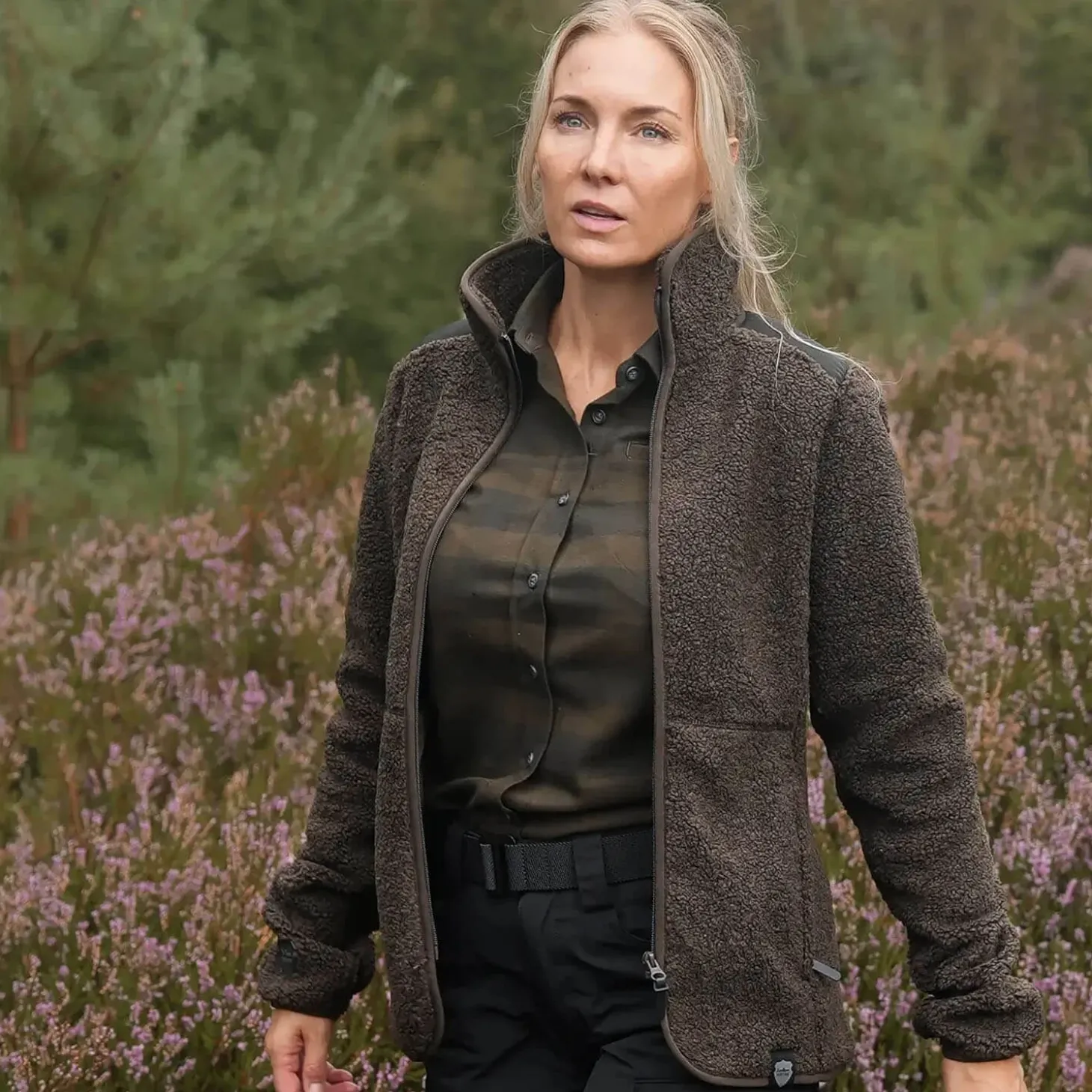 Northern Hunting Faserpelzjacke Gudrun (Dark Green)