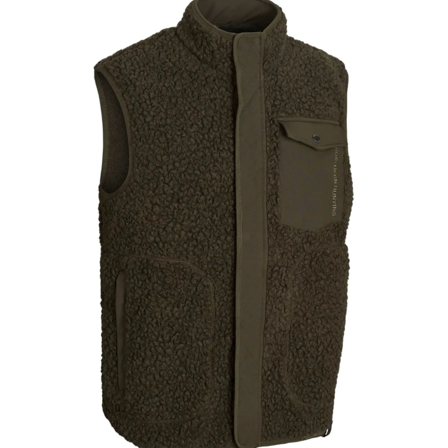 Northern Hunting Faserpelzweste Hjalmar (Dark Green)