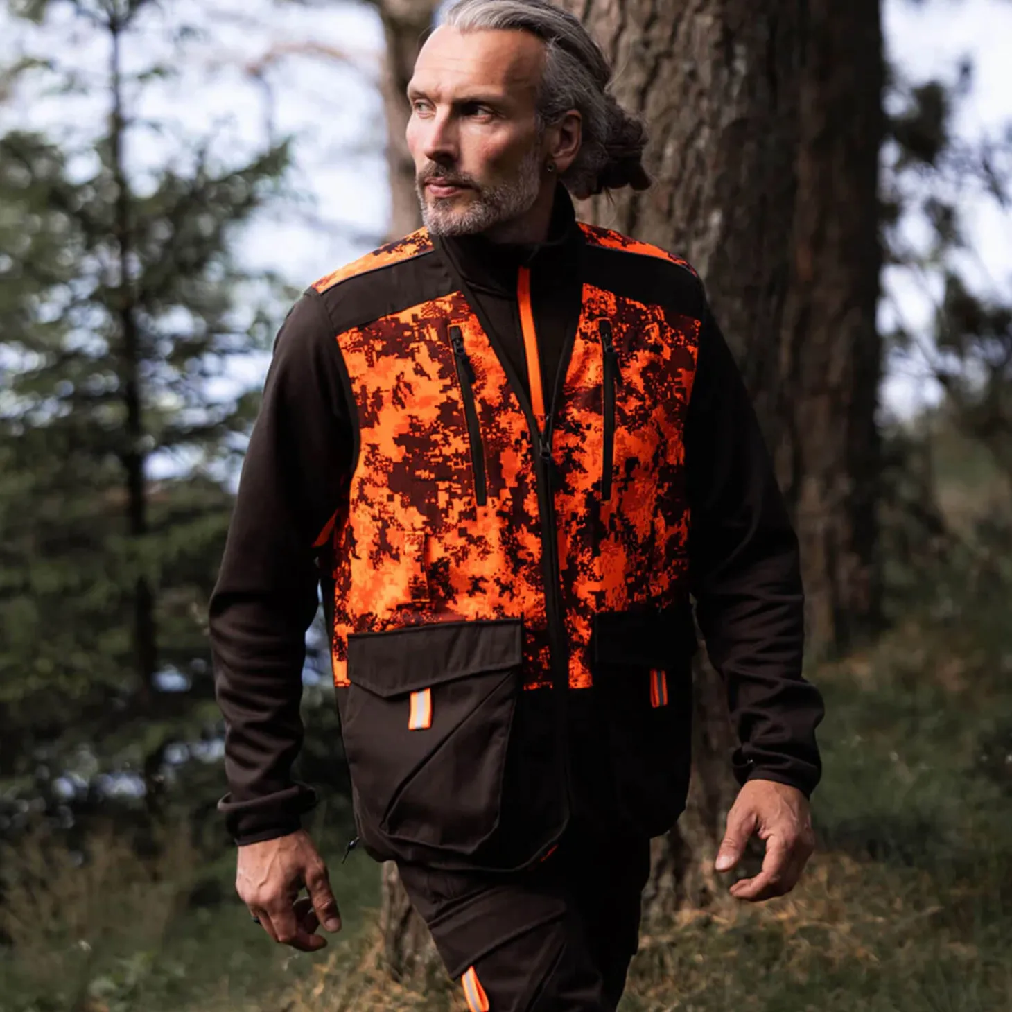Northern Hunting Weste Falkor Tark (Dark Green/Optima 3)