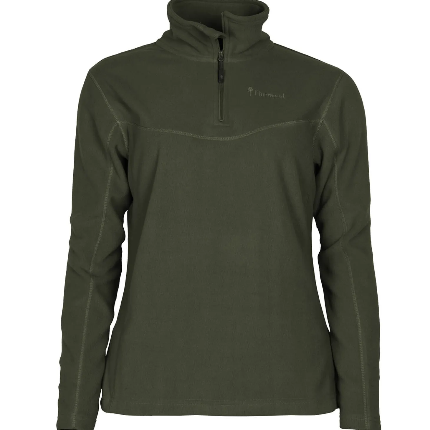 Pinewood Damen Fleece Sweater Tiveden (Grün)