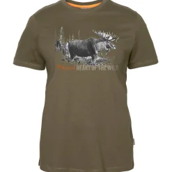 Pinewood Damen T-Shirt Moose (Brown)