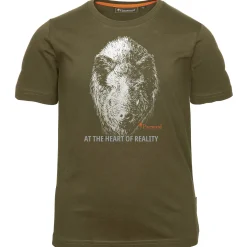 Pinewood Kinder T-Shirt Wild Boar (Olive)
