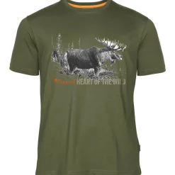 Pinewood T-Shirt Moose (Green)