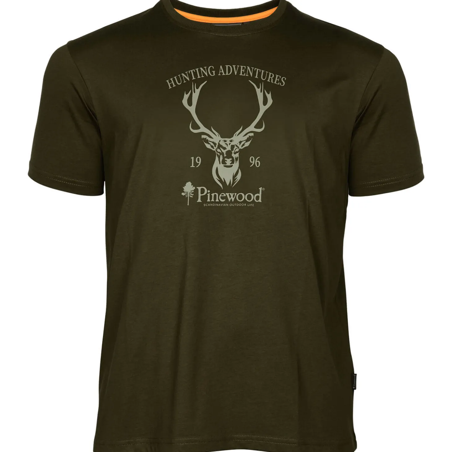 Pinewood T-Shirt Red Deer (Brown)