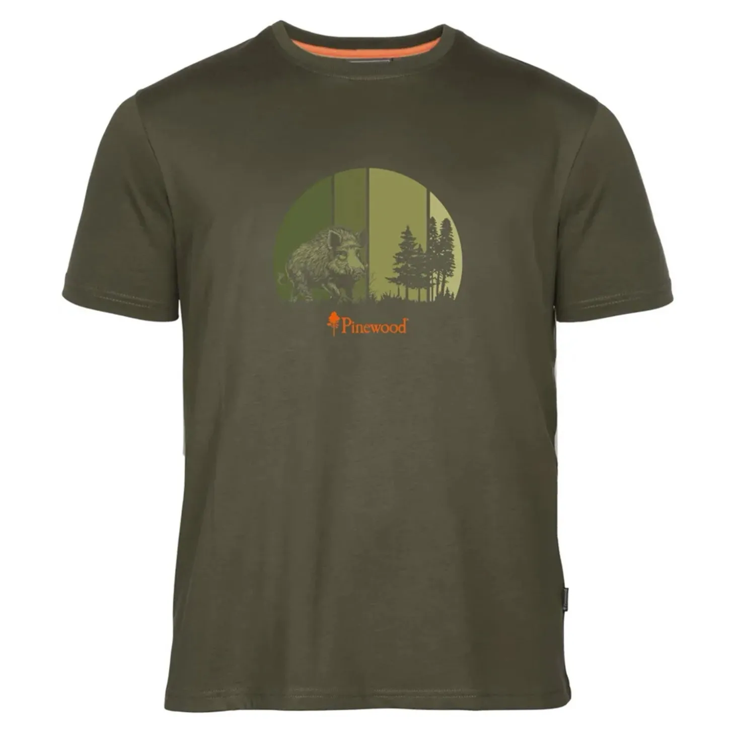 Pinewood T-Shirt Wild Boar (Green)