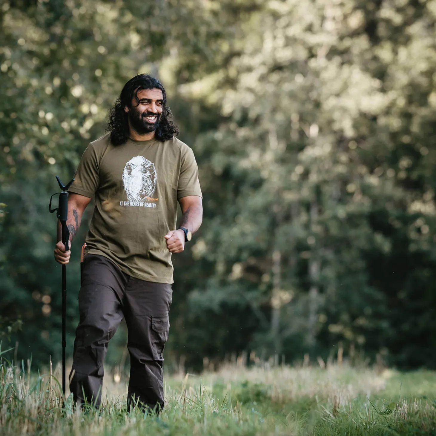 Pinewood T-Shirt Wild Boar (Olive)