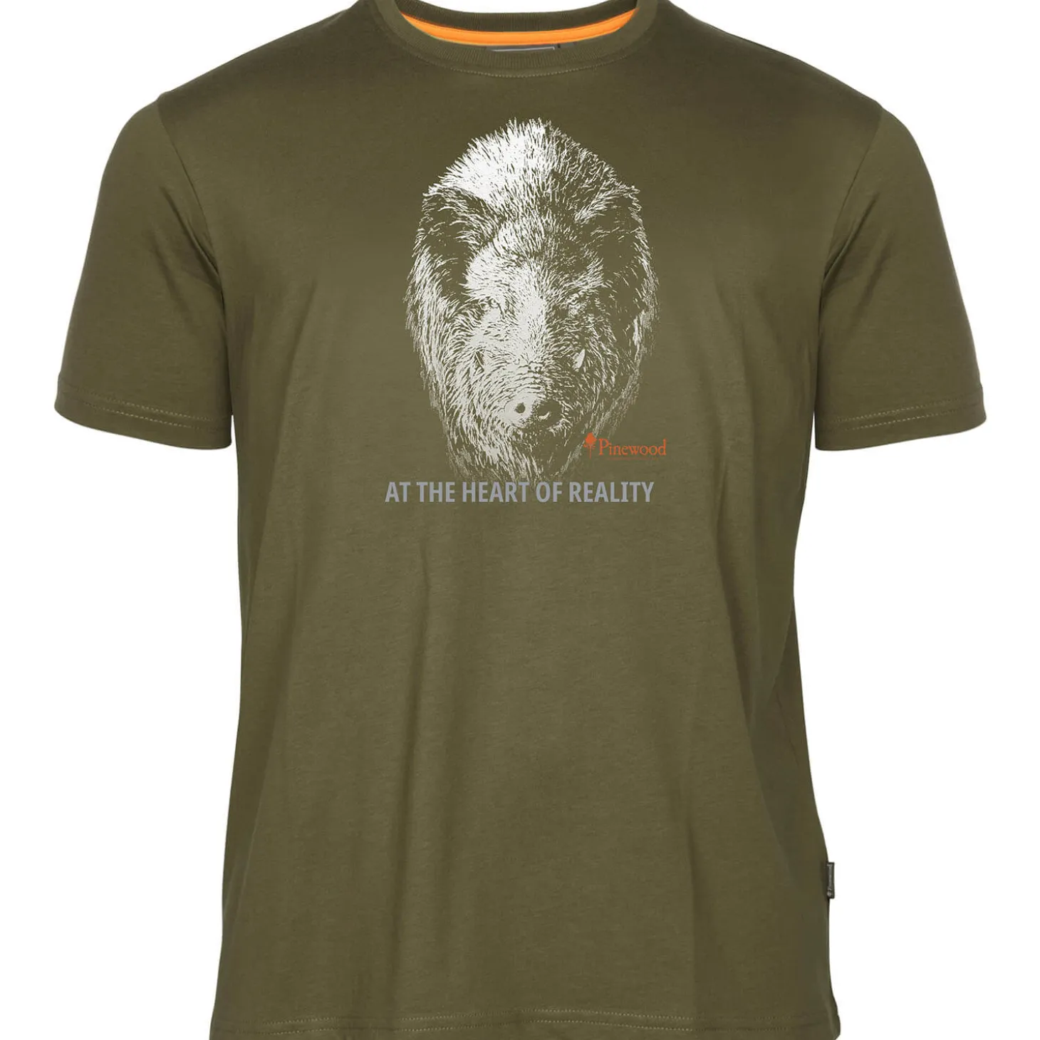 Pinewood T-Shirt Wild Boar (Olive)