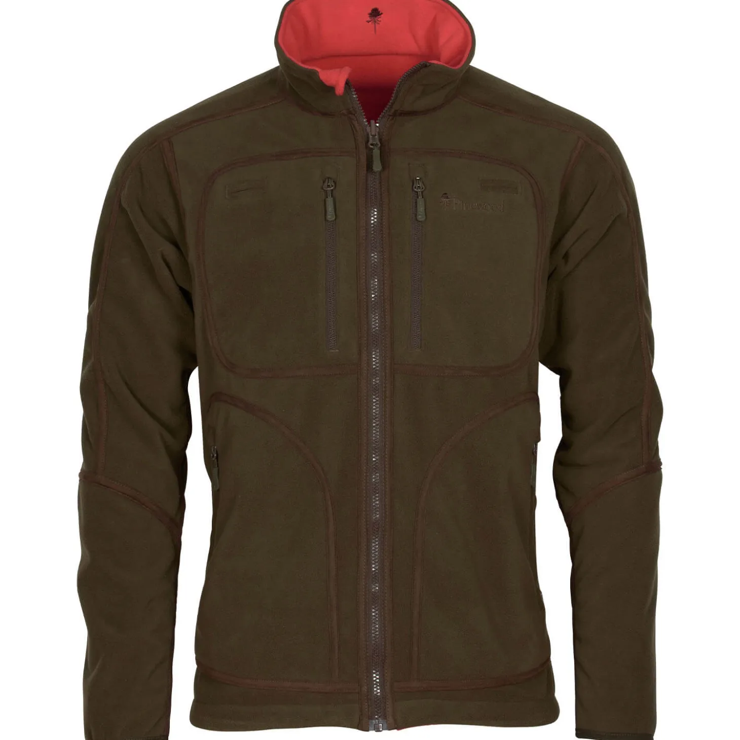 Pinewood Wendejacke Furudal (Rot/Braun)