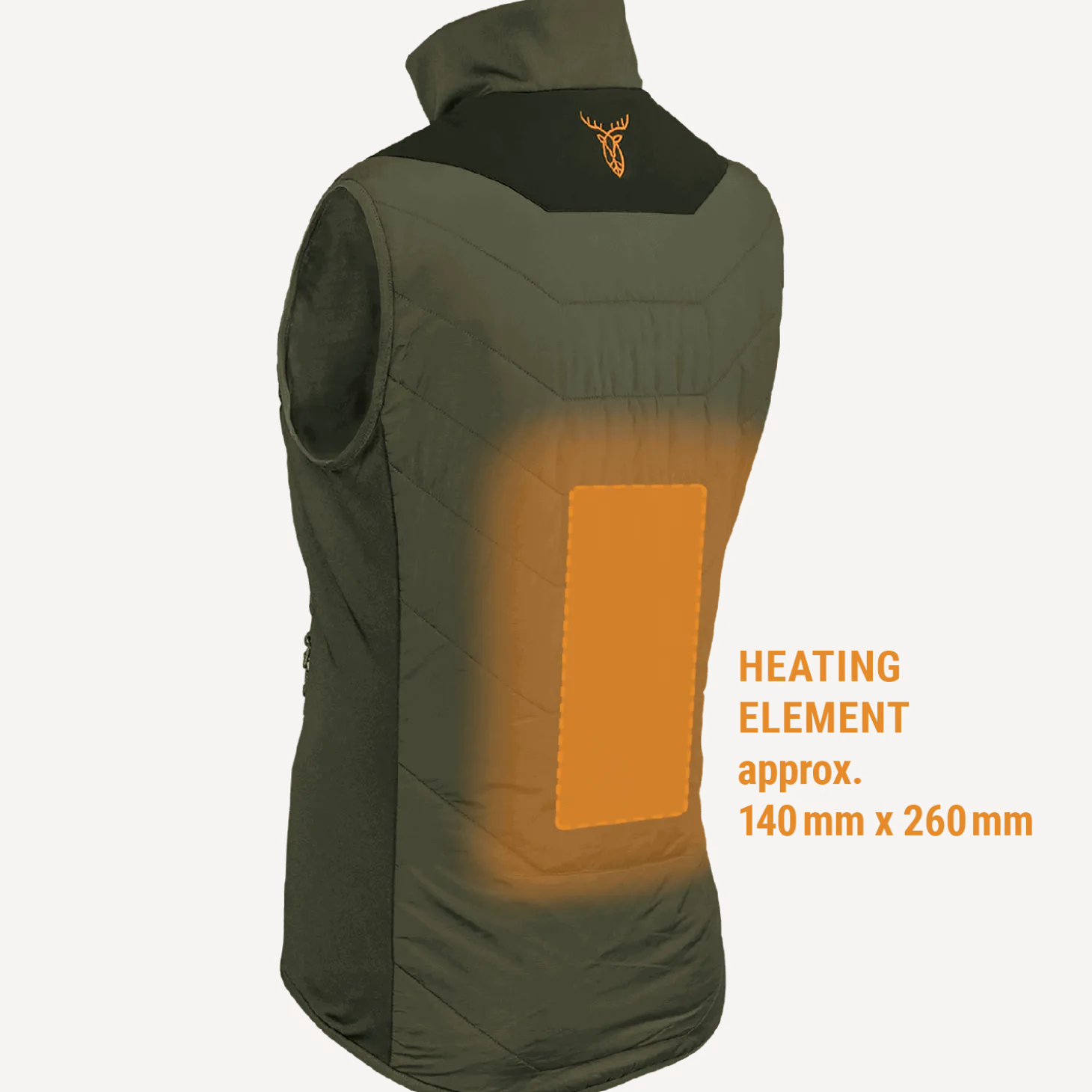 Pirscher Gear Damen-Heizweste 2.0