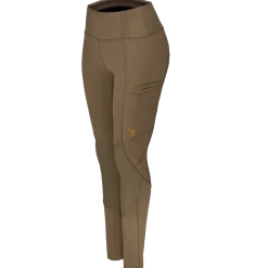 Pirscher Gear Damen Leggings (Braun/verstärkt)