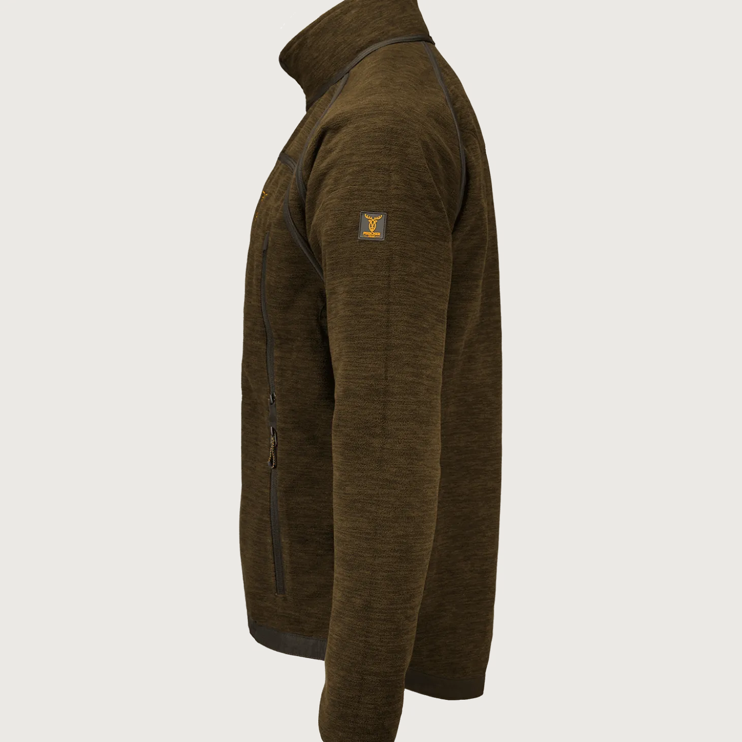 Pirscher Gear Fleece-Wendejacke (Blaze/Braun)