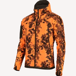 Pirscher Gear Hoodie Fleece-Wendejacke (Blaze/Braun)