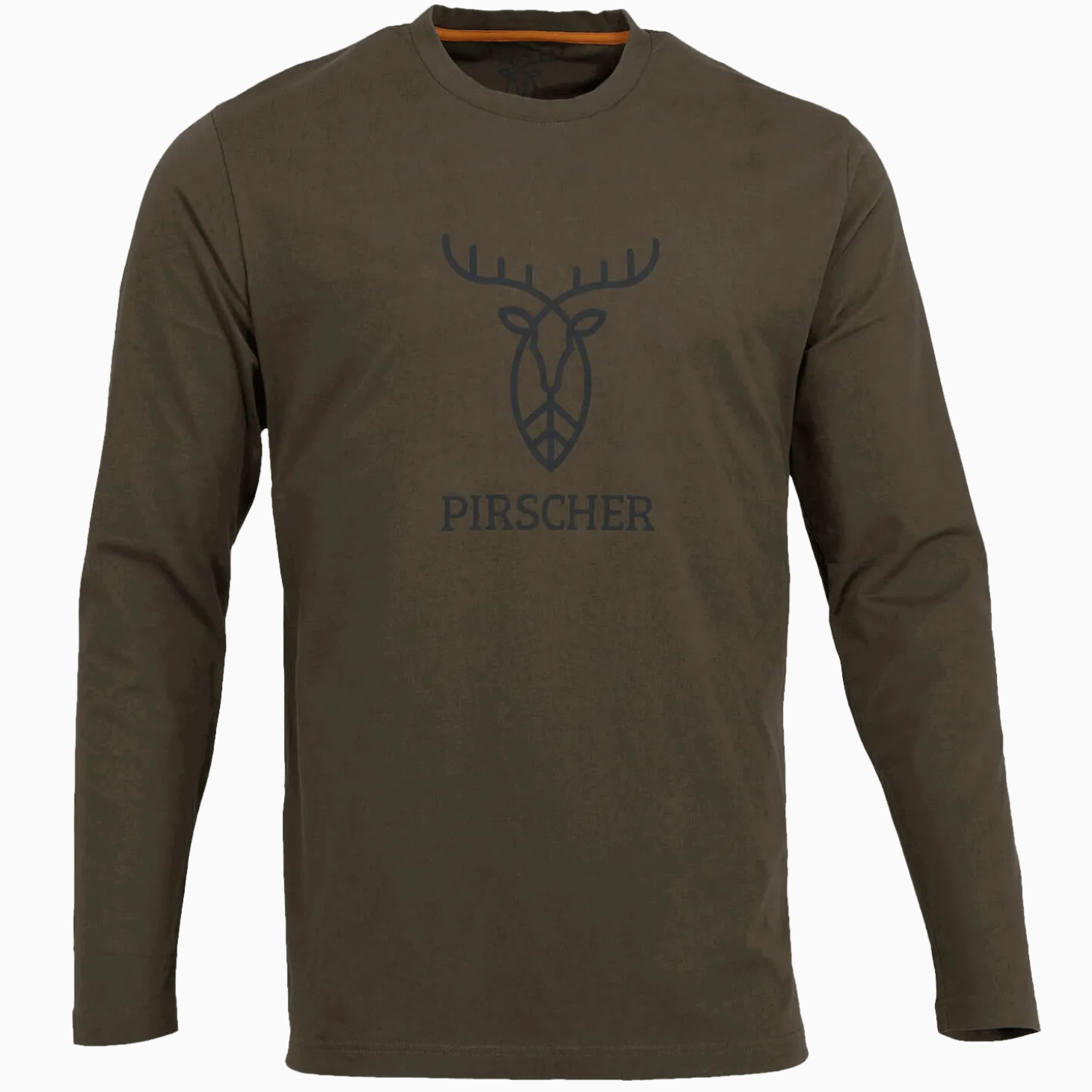 Pirscher Gear LS Shirt Logo (Braun)
