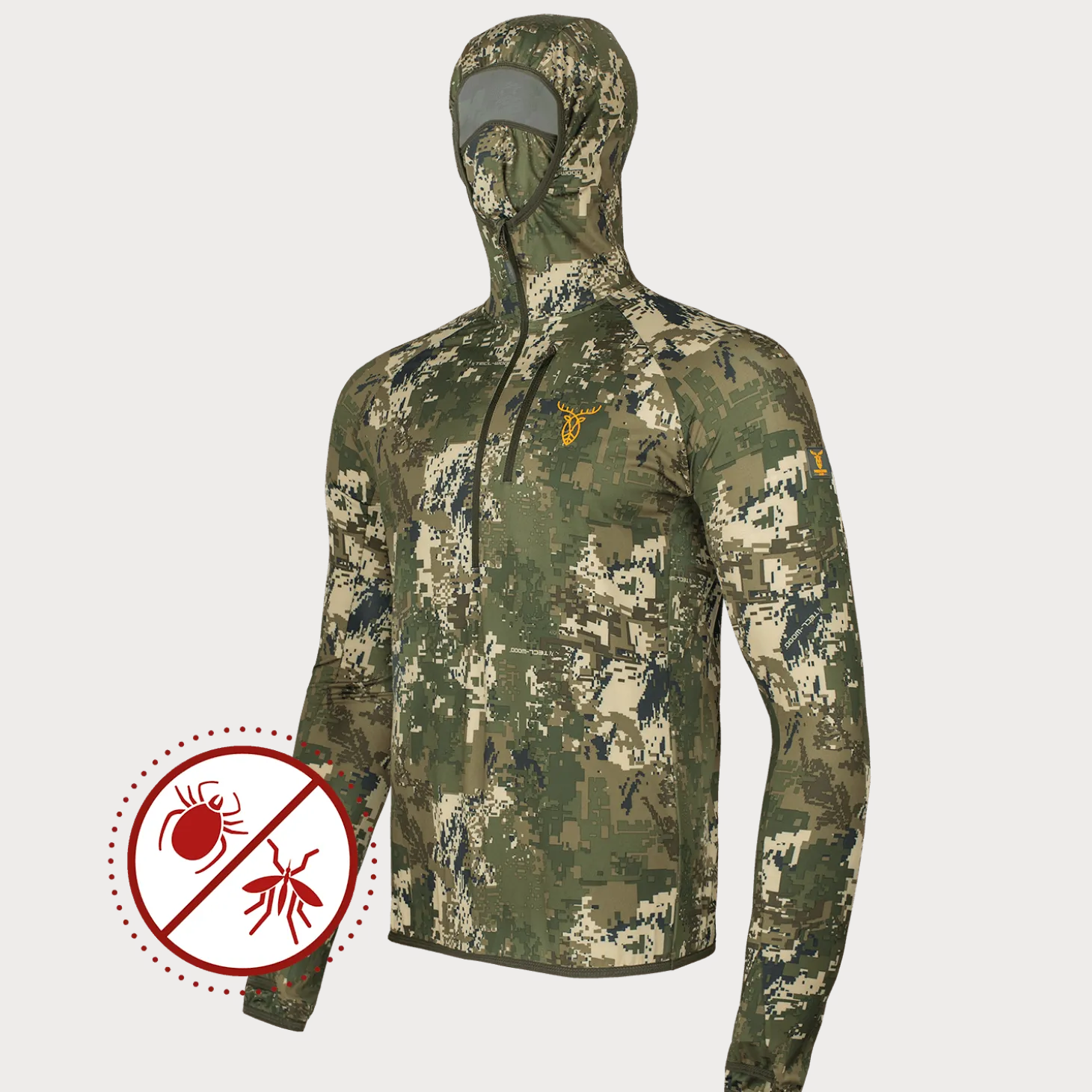 Pirscher Gear Ultralight 2.0 Tanatex Hoodie-Shirt (Optimax)