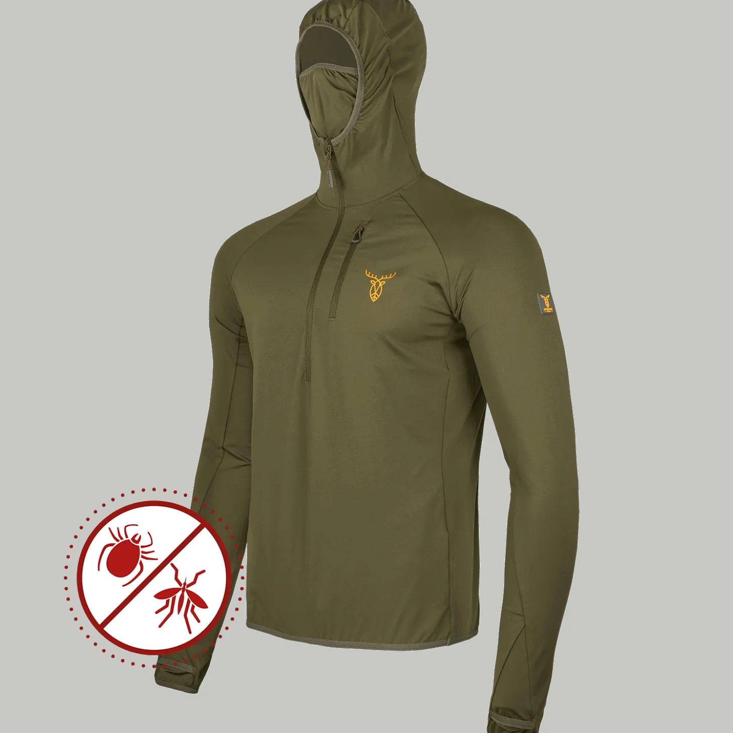 Pirscher Gear Ultralight 2.0 Tanatex Hoodie-Shirt