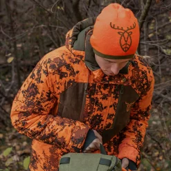 Pirscher Gear Wendemütze (Grün/Orange)