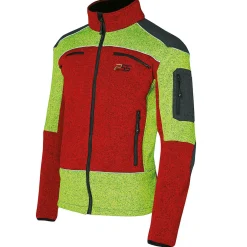 P.SS Strickjacke X-treme Arctic (Rot/Gelb)