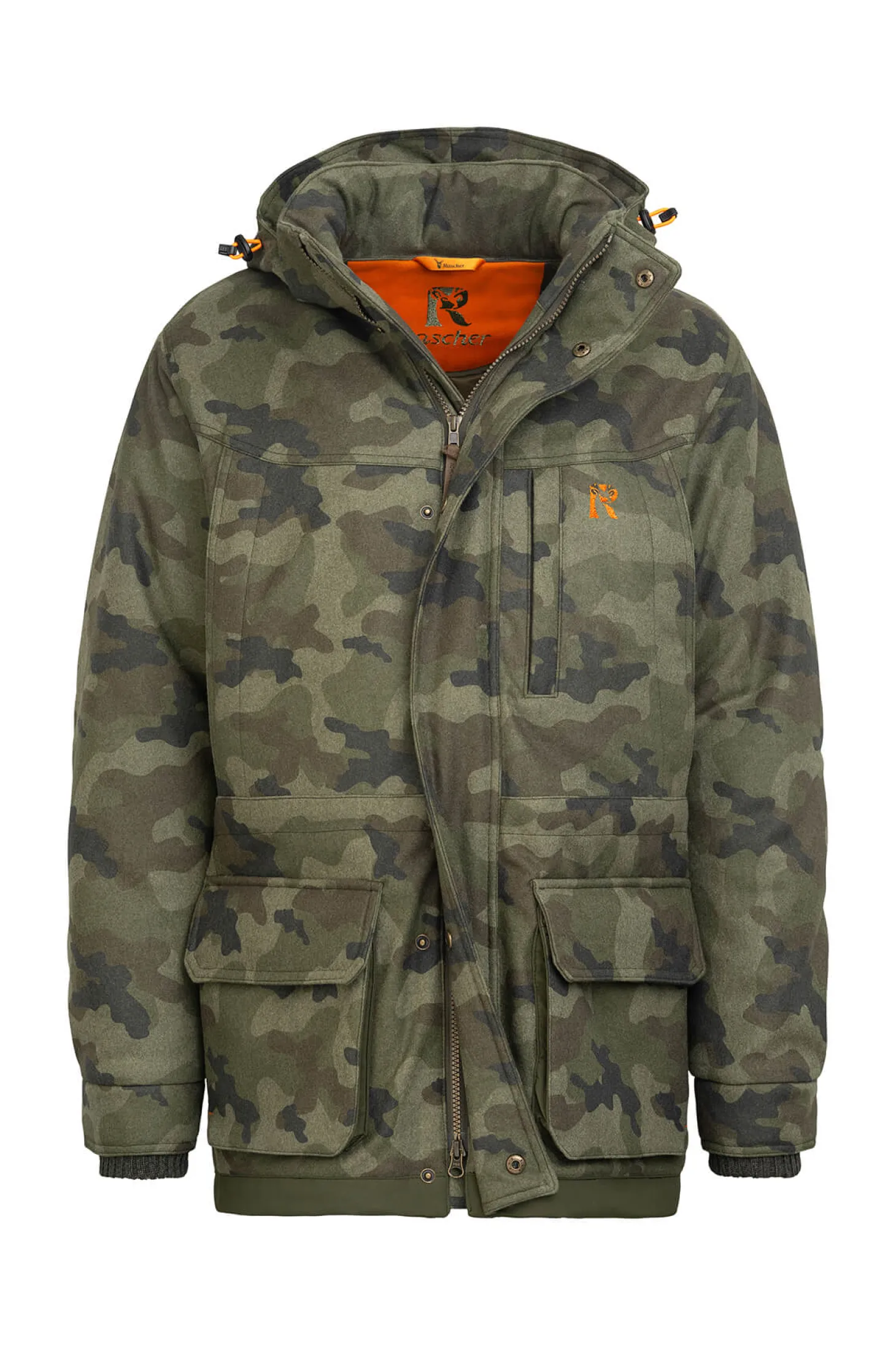 Rascher Camo-Lodenjacke Prestige (Grün)