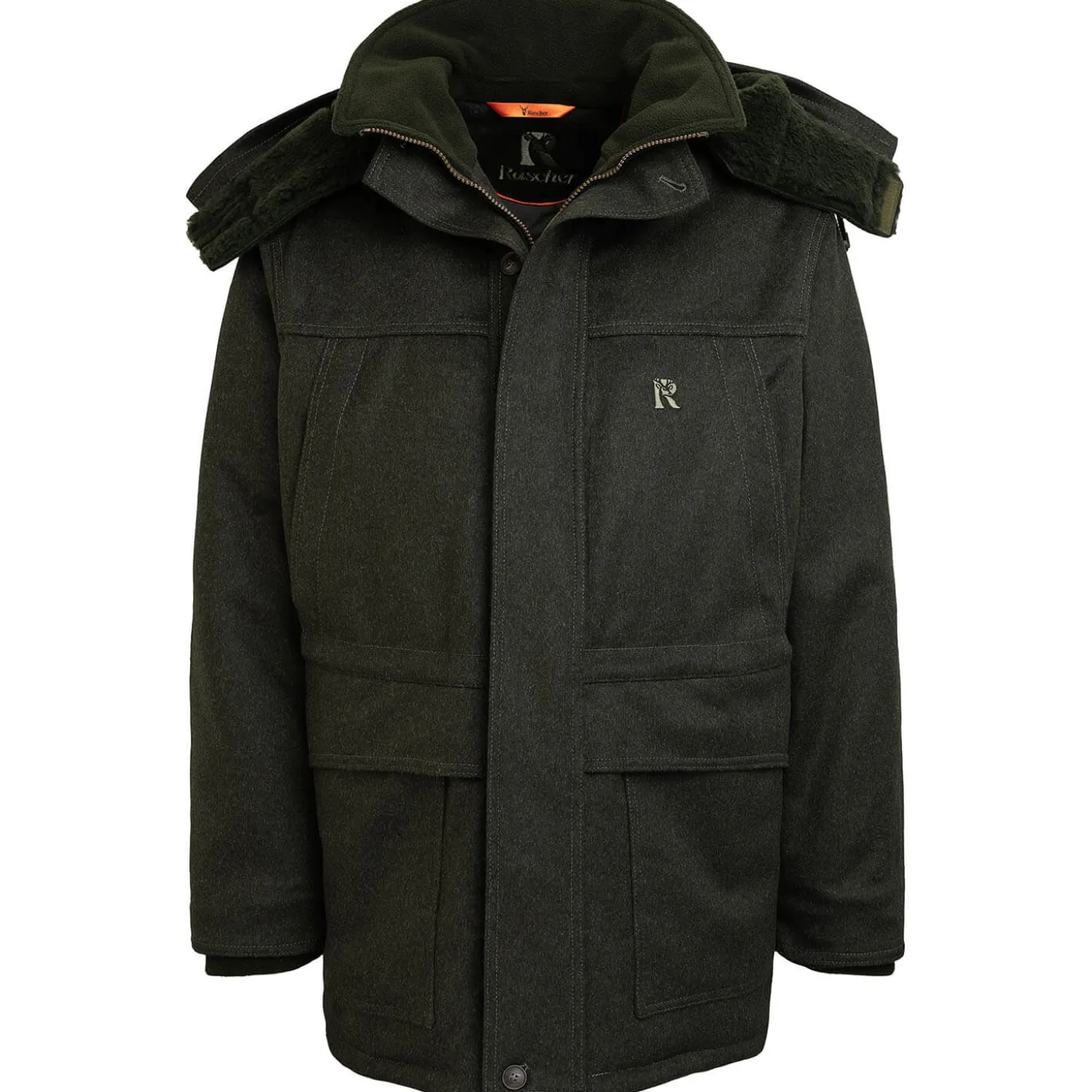 Rascher Lodenansitzjacke Classic-Iso (Grün)