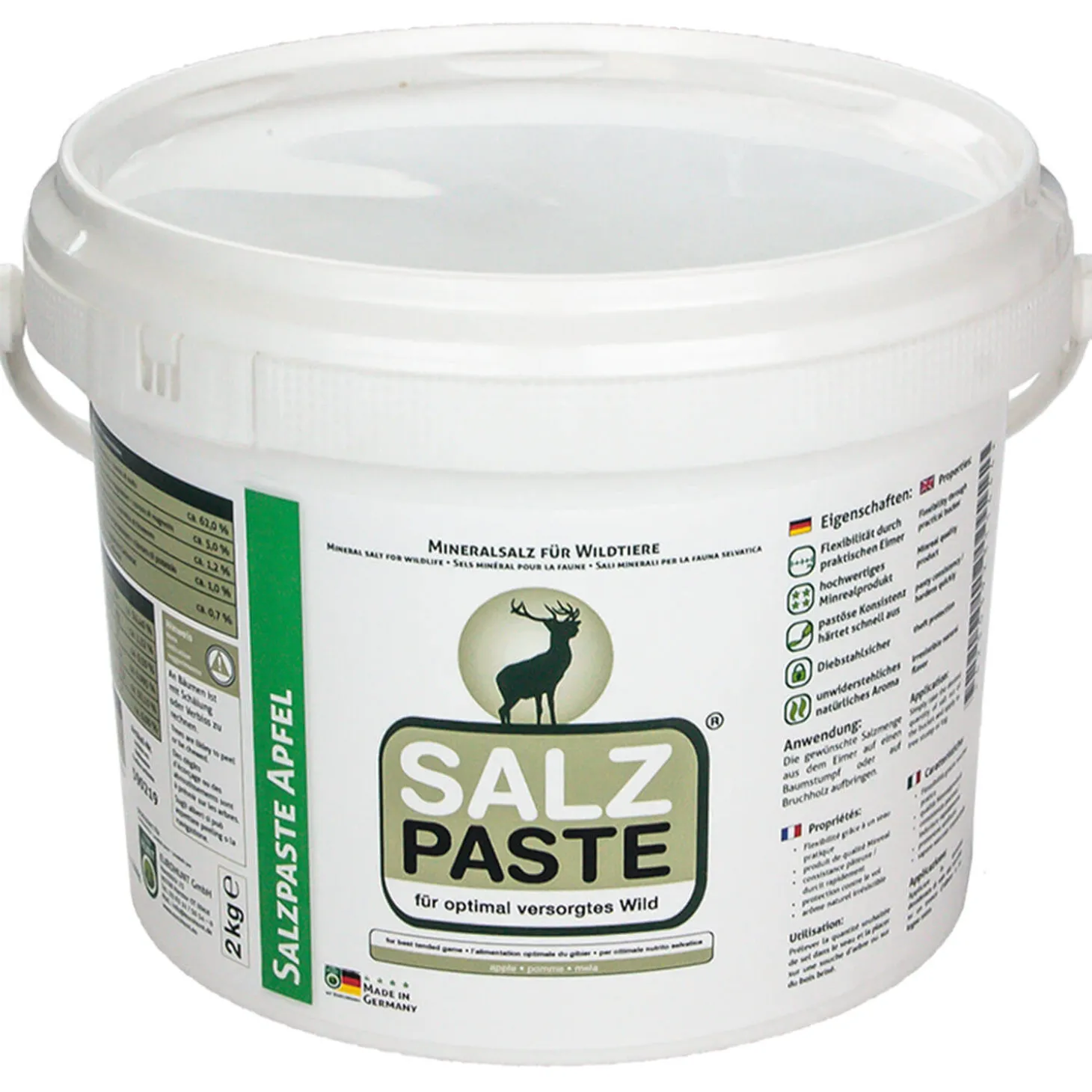 Salzpaste 2Kg Eimer - Apfel