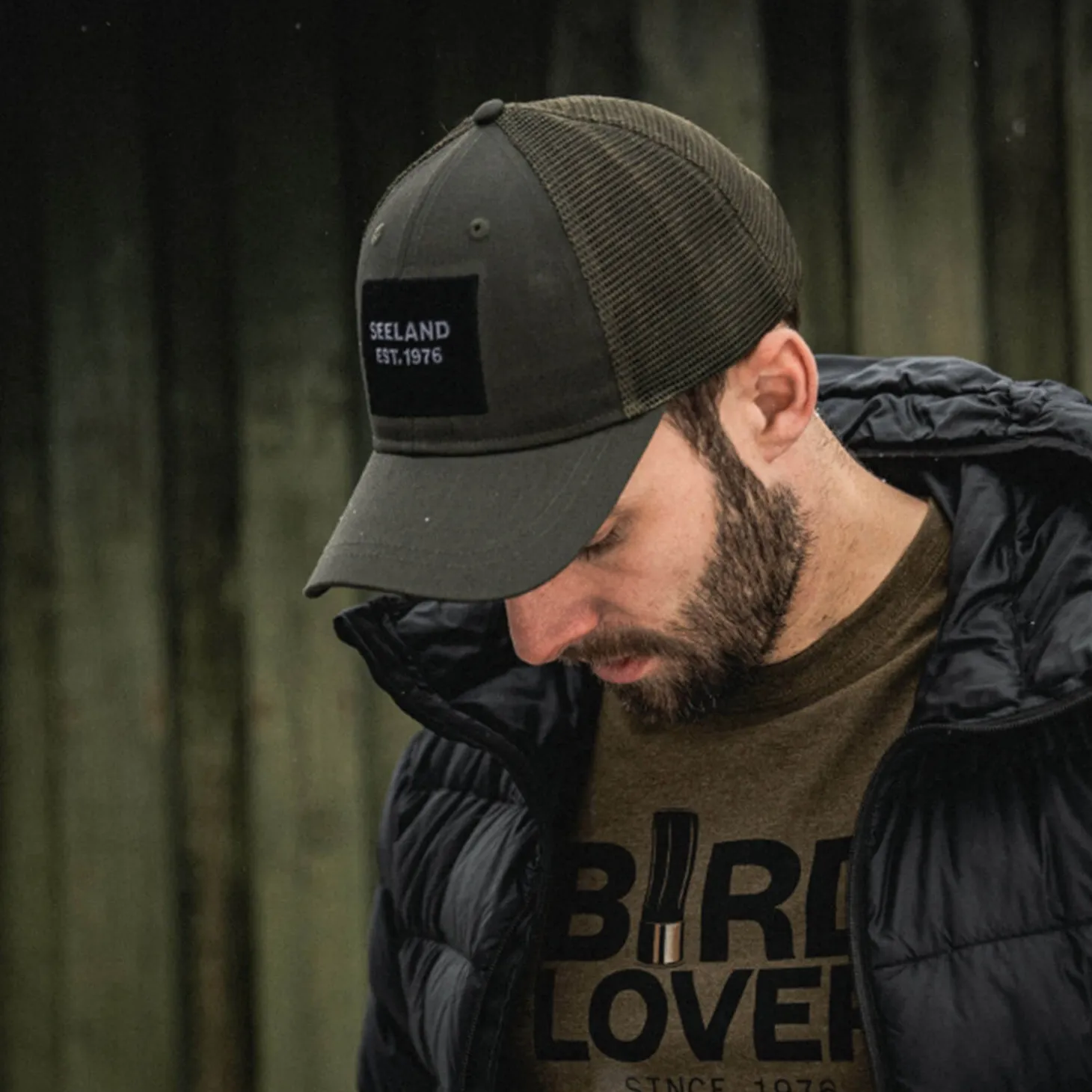 Seeland Cap Granite Trucker (Grape Leaf)