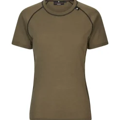 Seeland Damen T-Shirt Apex Aia Merino (Covert Green)