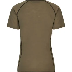 Seeland Damen T-Shirt Apex Aia Merino (Covert Green)