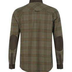 Seeland Jagdhemd Banff (Grape Leaf/Terracotta Check)