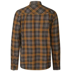 Seeland Jagdhemd Glen (Dark Brown/Camel Check)