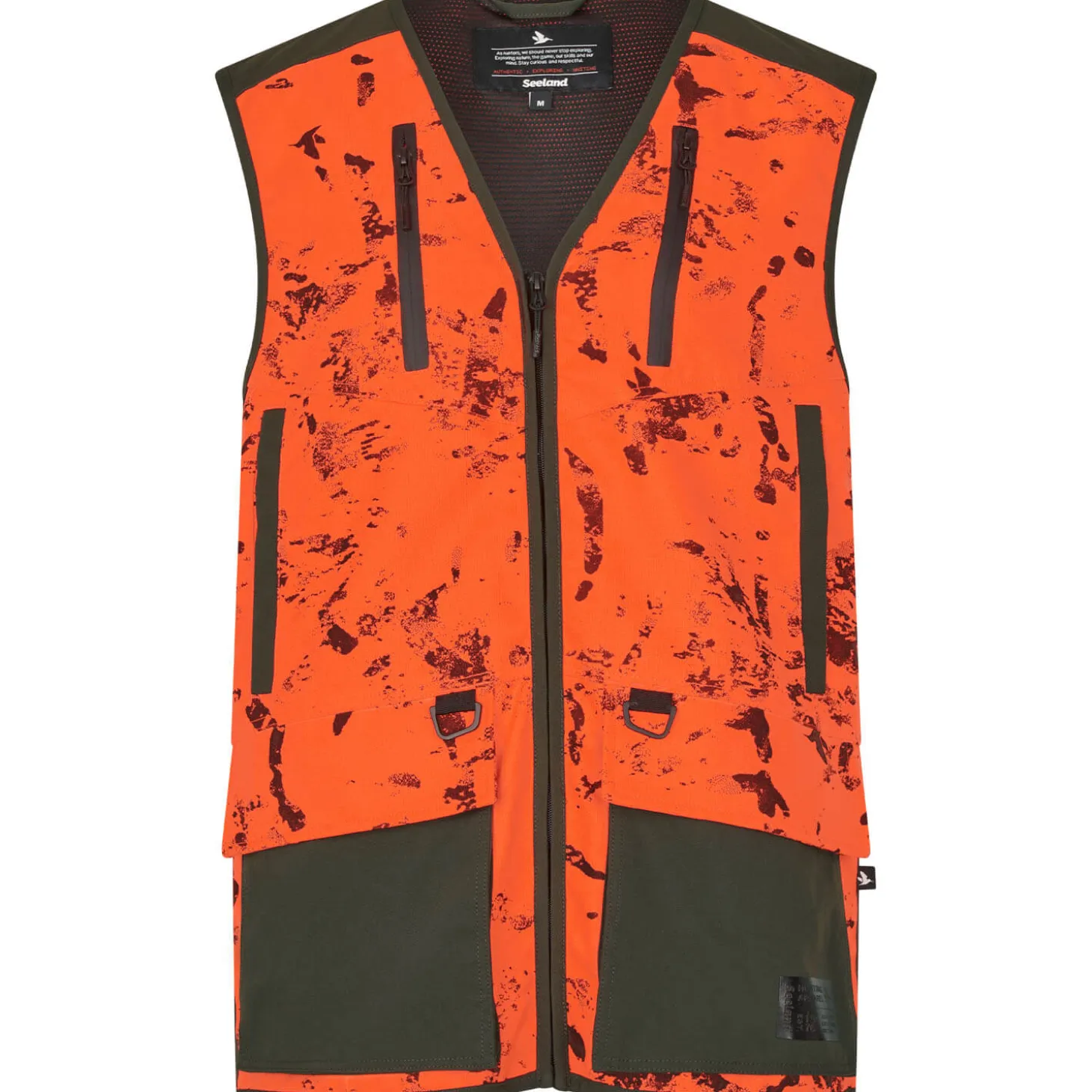 Seeland Jagdweste Trax Blaze (Orange Blaze InVis MPC)