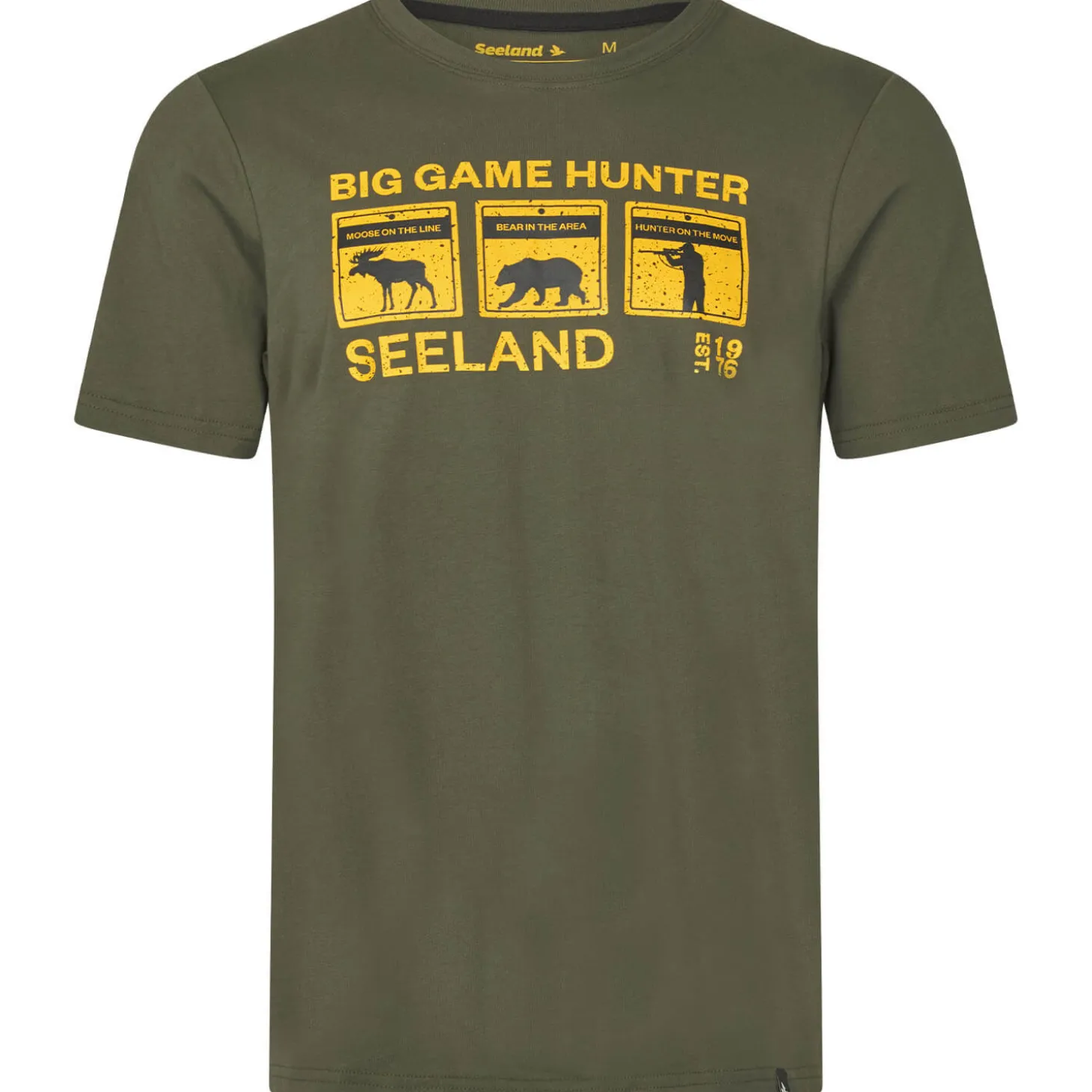 Seeland T-Shirt Caution (Grape Leaf)