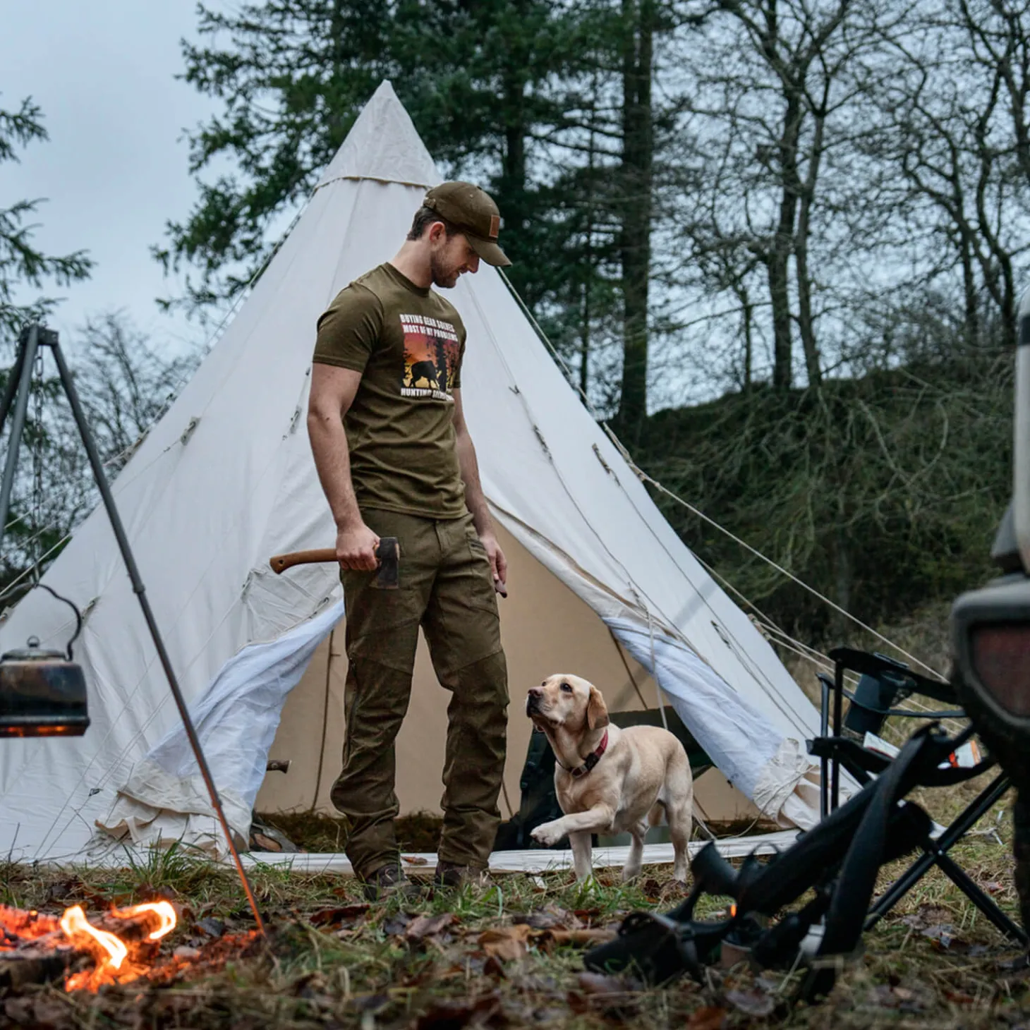 Seeland T-Shirt Highseat Sunnset (Light Pine)