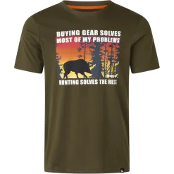 Seeland T-Shirt Highseat Sunnset (Light Pine)