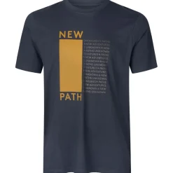 Seeland T-Shirt Path (Dark Navy)