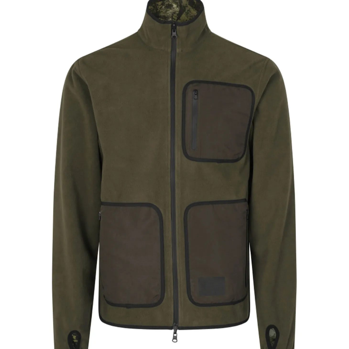 Seeland Wendefleecejacke Rogue (Pine Green/InVis Green)