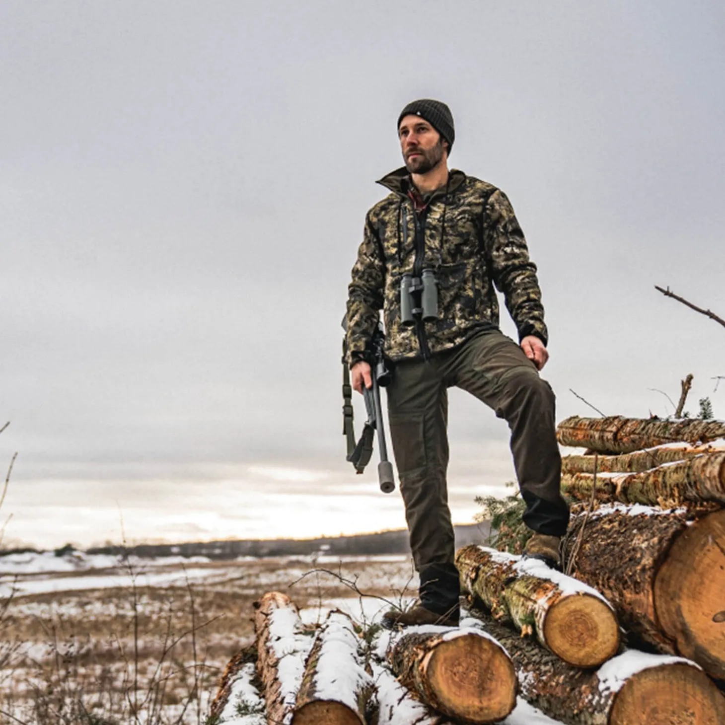 Seeland Wendefleecejacke Rogue (Pine Green/InVis Green)