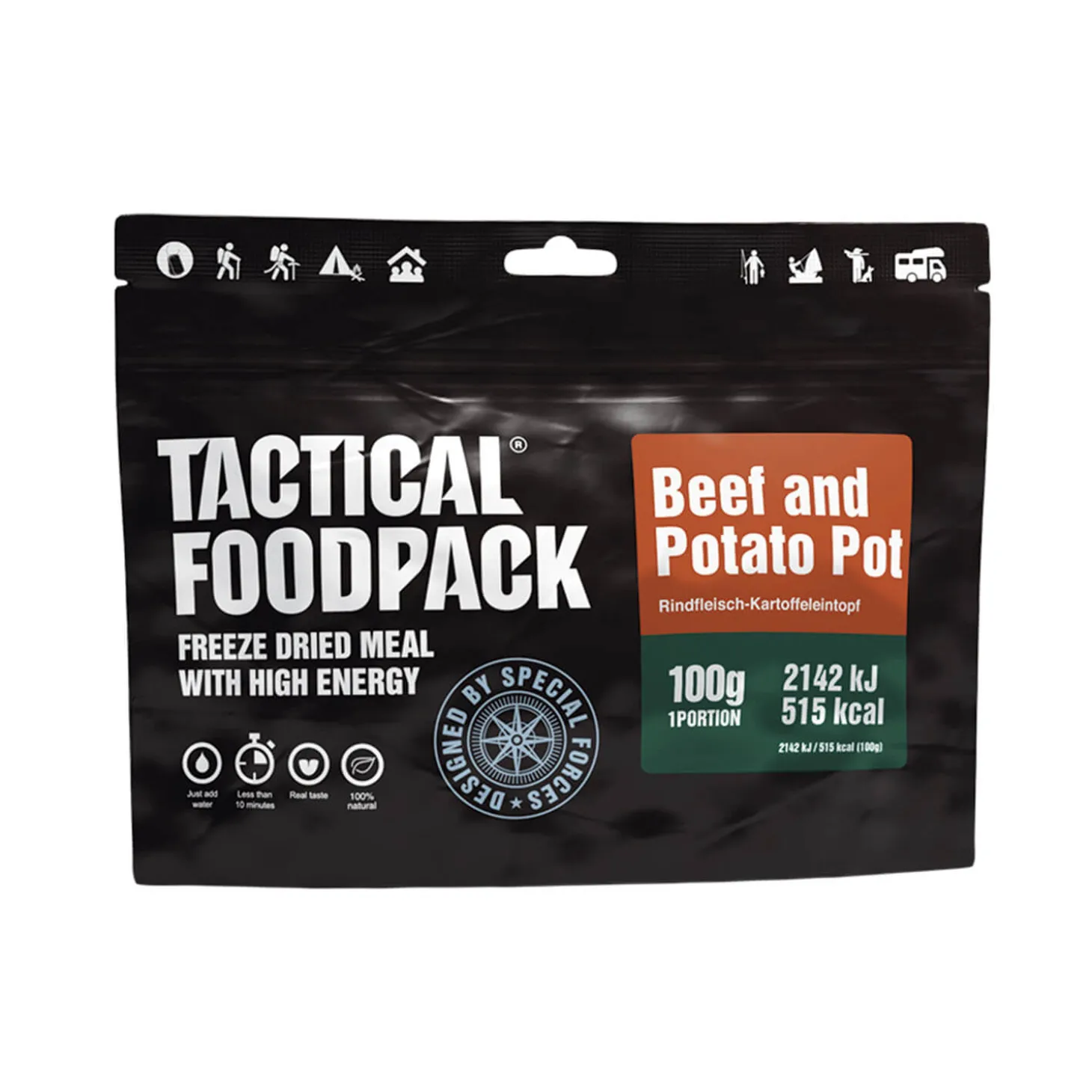 Tactical Foodpack Beef and Potato Pot